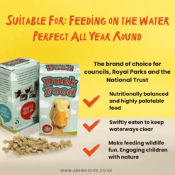Ark Duck & Swan Floating Food -Ark Wildlife Shop ADSF WhyBuy