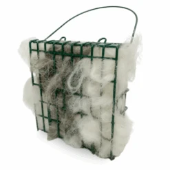 Bird Nesting Material And Metal Holder