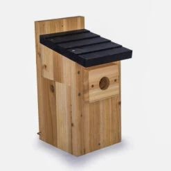 Ark Wood Bird Nest Box -Ark Wildlife Shop Cedar bird nest box 32mm