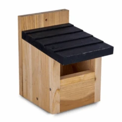 Ark Wood Bird Nest Box - Open Fronted