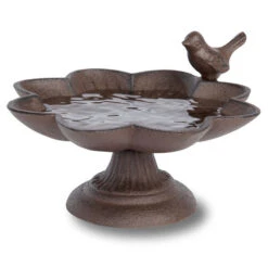 Old Iron Buttercup Water Dish -Ark Wildlife Shop buttercup water dish