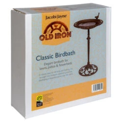 Old Iron Classic Bird Bath -Ark Wildlife Shop old iron bird bath