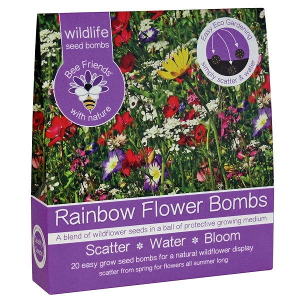 Bee Friends™ Rainbow Seed Bombs 1 Bee Friends™ Rainbow Seed Bombs