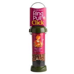 Ring-Pull™ Click Peanut Feeder -Ark Wildlife Shop ring pull click peanut s